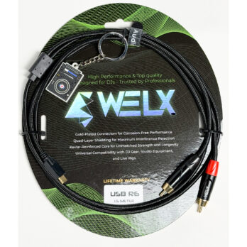 R6 [USB C – X2 RCA]