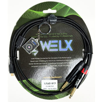 R7 [USB C –  X2 TS MONO]